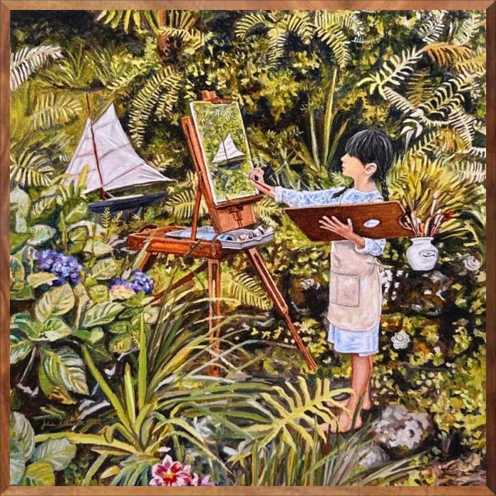 Artist in the Garden