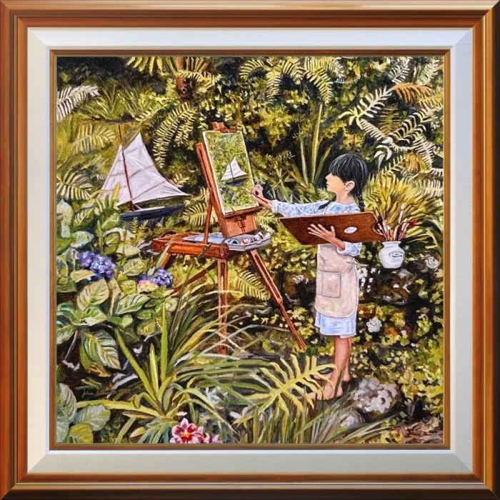 Artist in the Garden