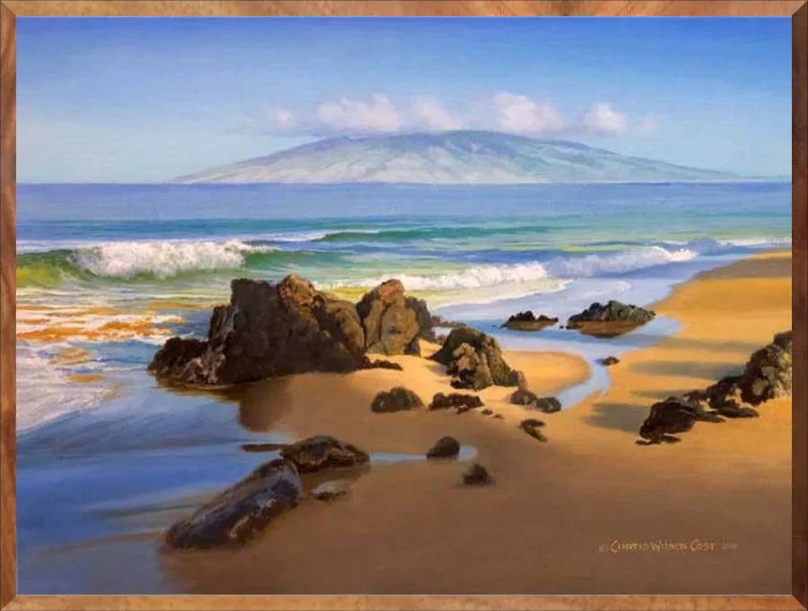 Beach Velvet, 1-Piece Frame
