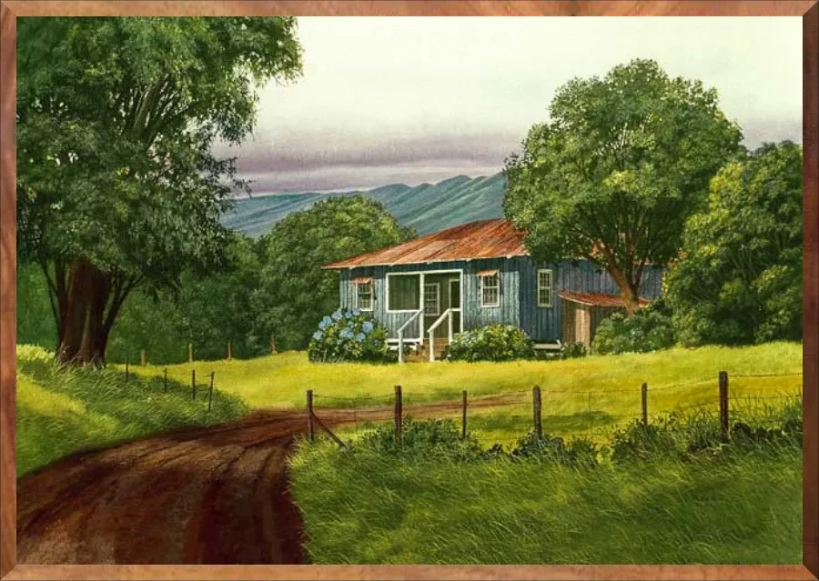 Evening Shadows, 1-Piece Frame