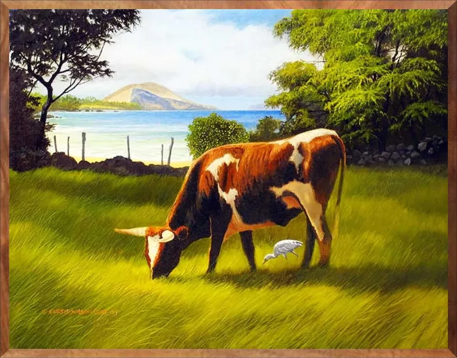 Friends at the Beach, 1-Piece Frame