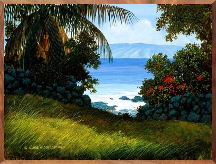 Molokai Pathway, 1-Piece Frame