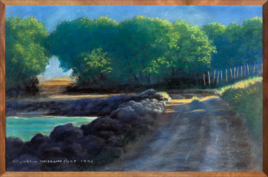 Sun Rising on Ahihi, 1-Piece Frame