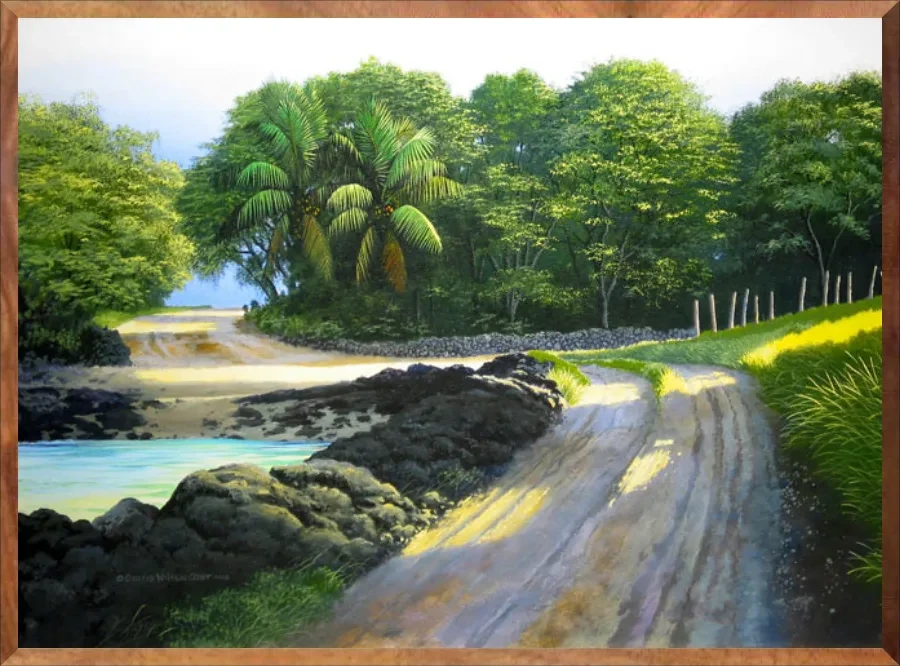 Sunrise on Ahihi, 1-Piece Frame