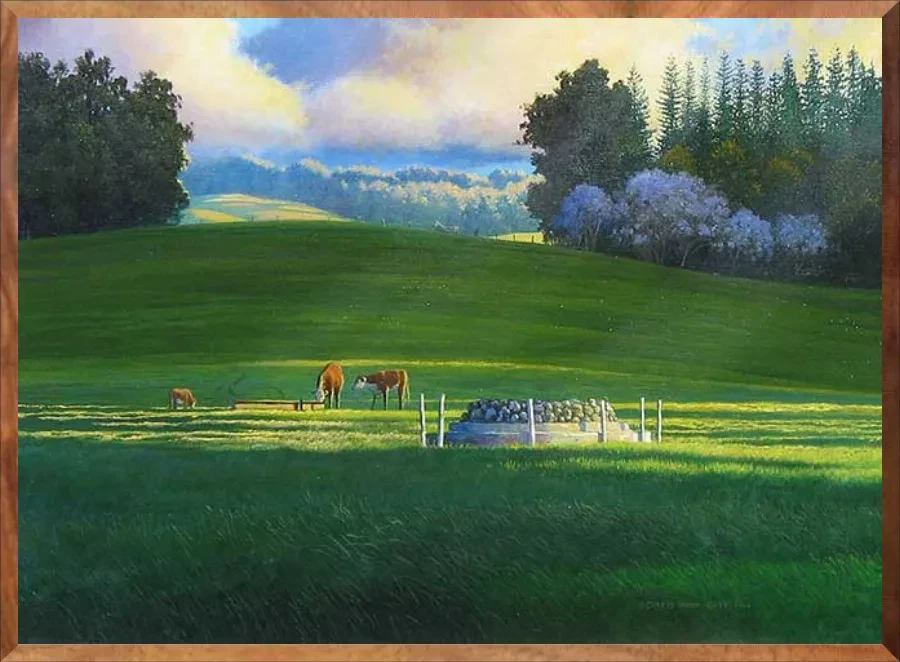 The Cow and the Calf, 1-Piece Frame