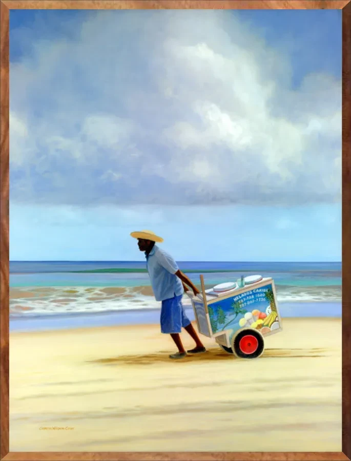 The Ice Cream Man, 1-Piece Frame